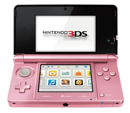 Nintendo 3DS Pearl Pink box art for Nintendo 3DS